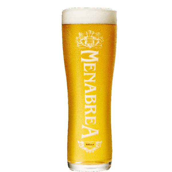 Beer Glass Menabrea
